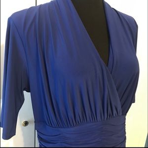 Evan-Picone Dressy royal blue dress NWT
